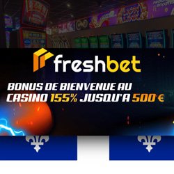 bonus de bienvenue de freshbet casino